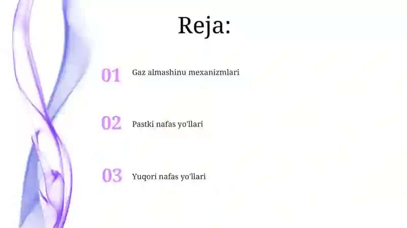 Nafas aʼzolarining tuzulishi 2