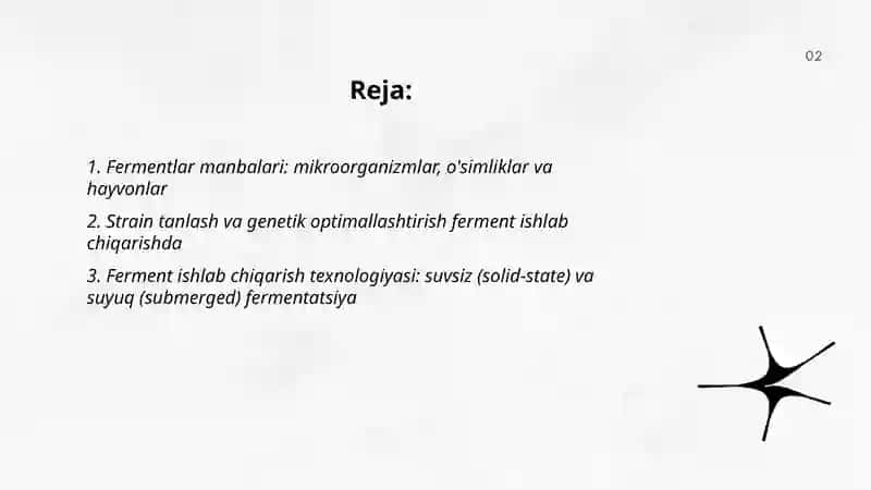 Fermentlar ishlab chiqarish texnologiyasi 2