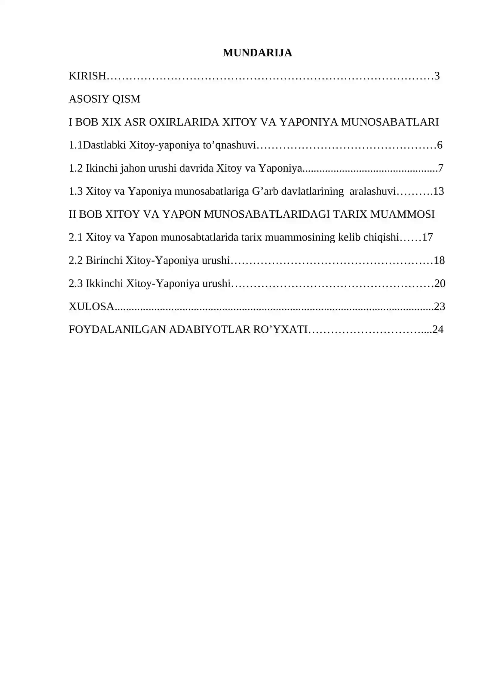 XITOY TILI NAZARIYASI VA AMALIYOTI KAFEDRASI 2
