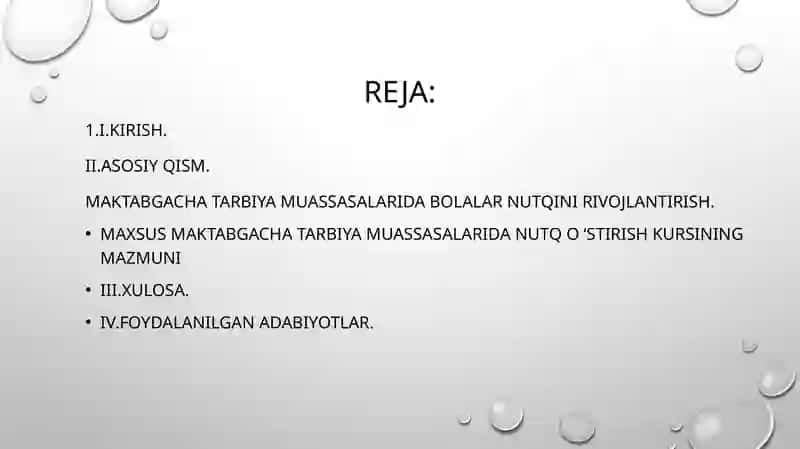 Aqli zaif bolalar nutqi rivojlanishining oʻziga xos xususiyatlari 2
