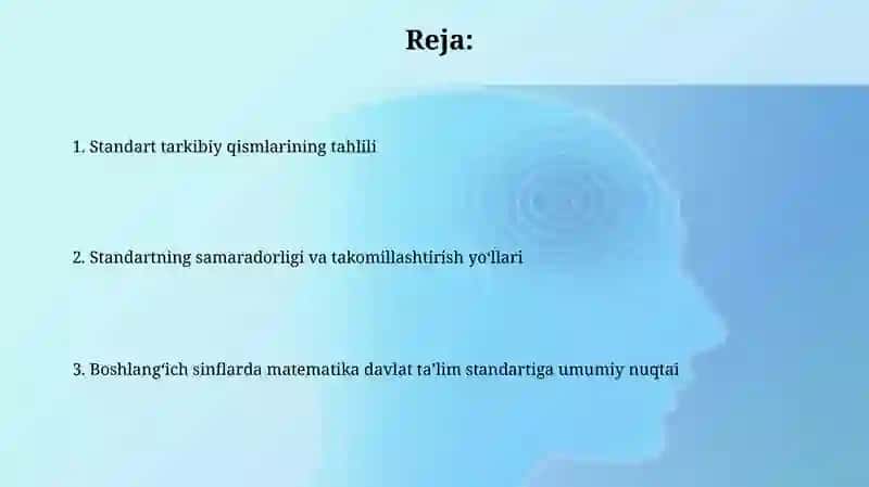 Boshlangʻich sinflarda matematikadan DTS tahlili 2