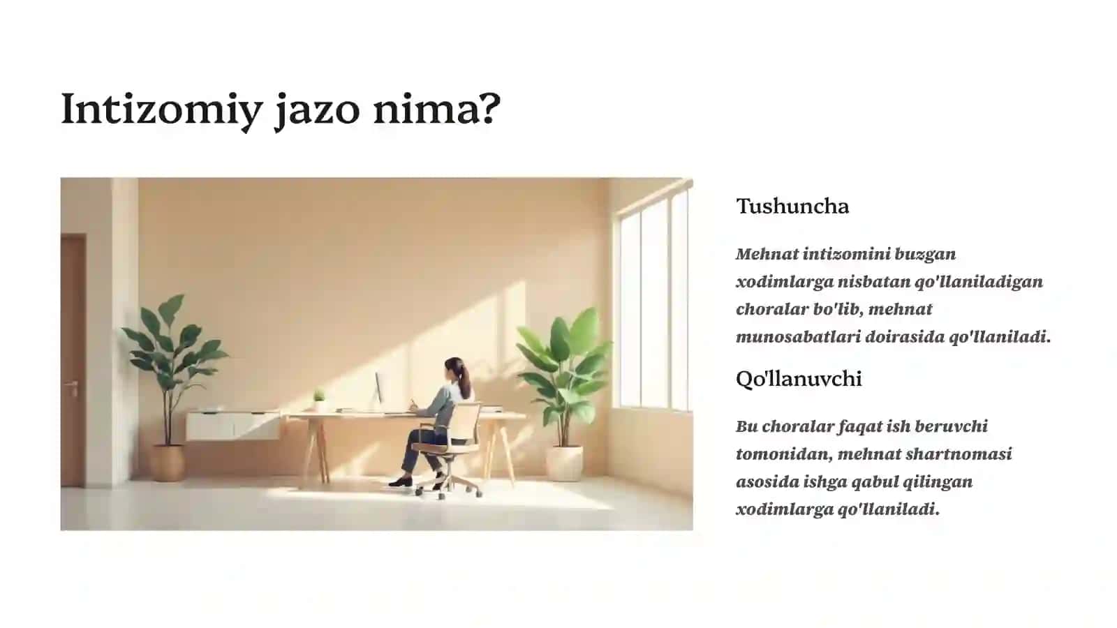 Intizomiy jazo choralari 2