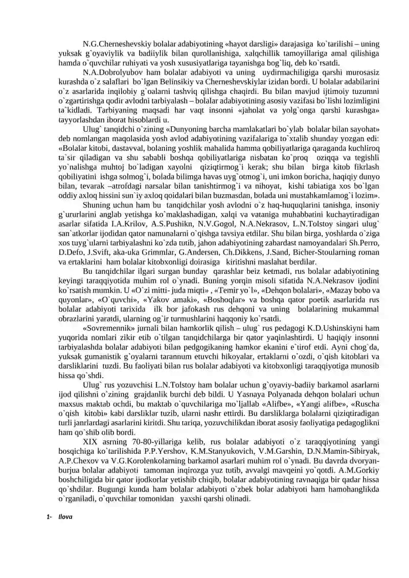 RUS XALQ BOLALAR ADABIYOTI 2