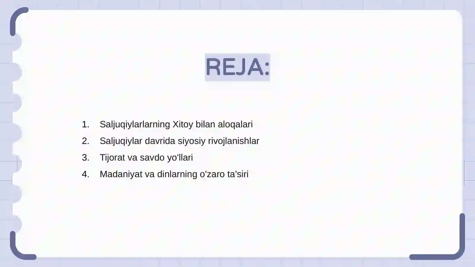 Saljuqiylarning Xitoy bilan aloqalari 2