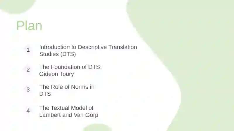 Descriptive Translation Studies (DTS) 2