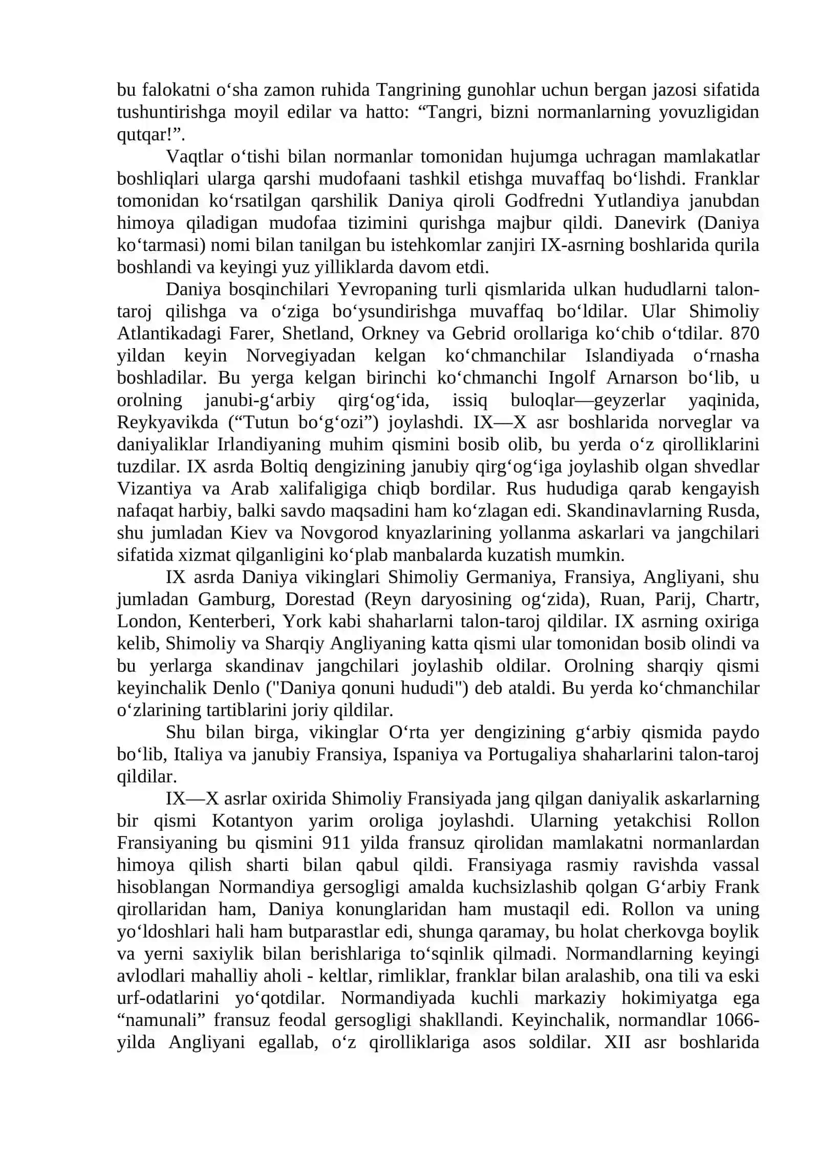 7-mavzu: IX-XI asrlarda Shimoliy Yevropa 2