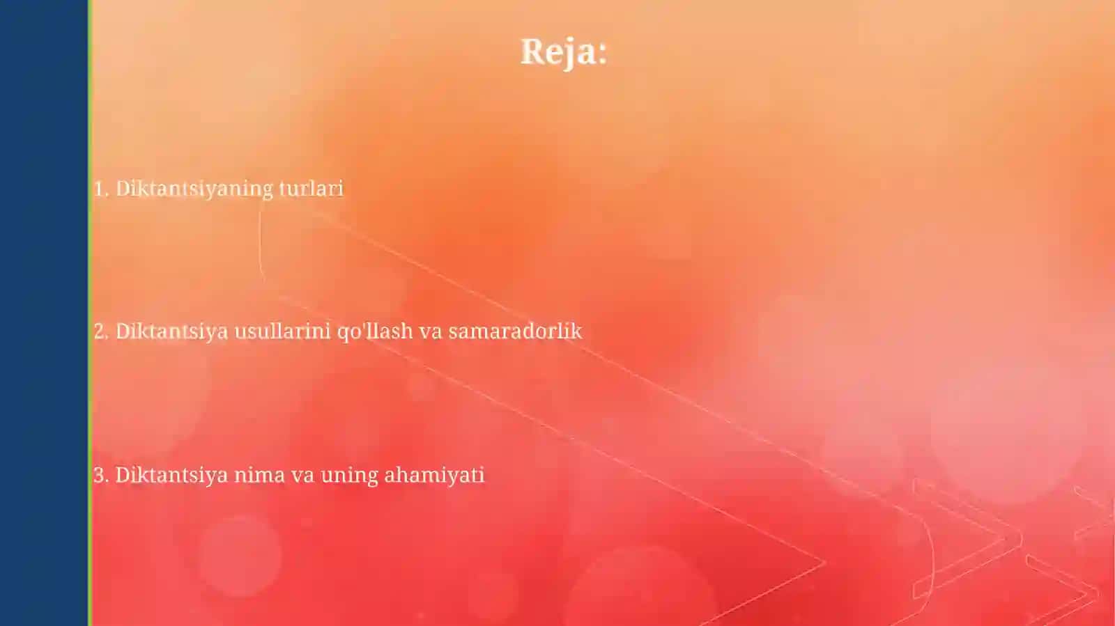 Diktant va uning turlari 2