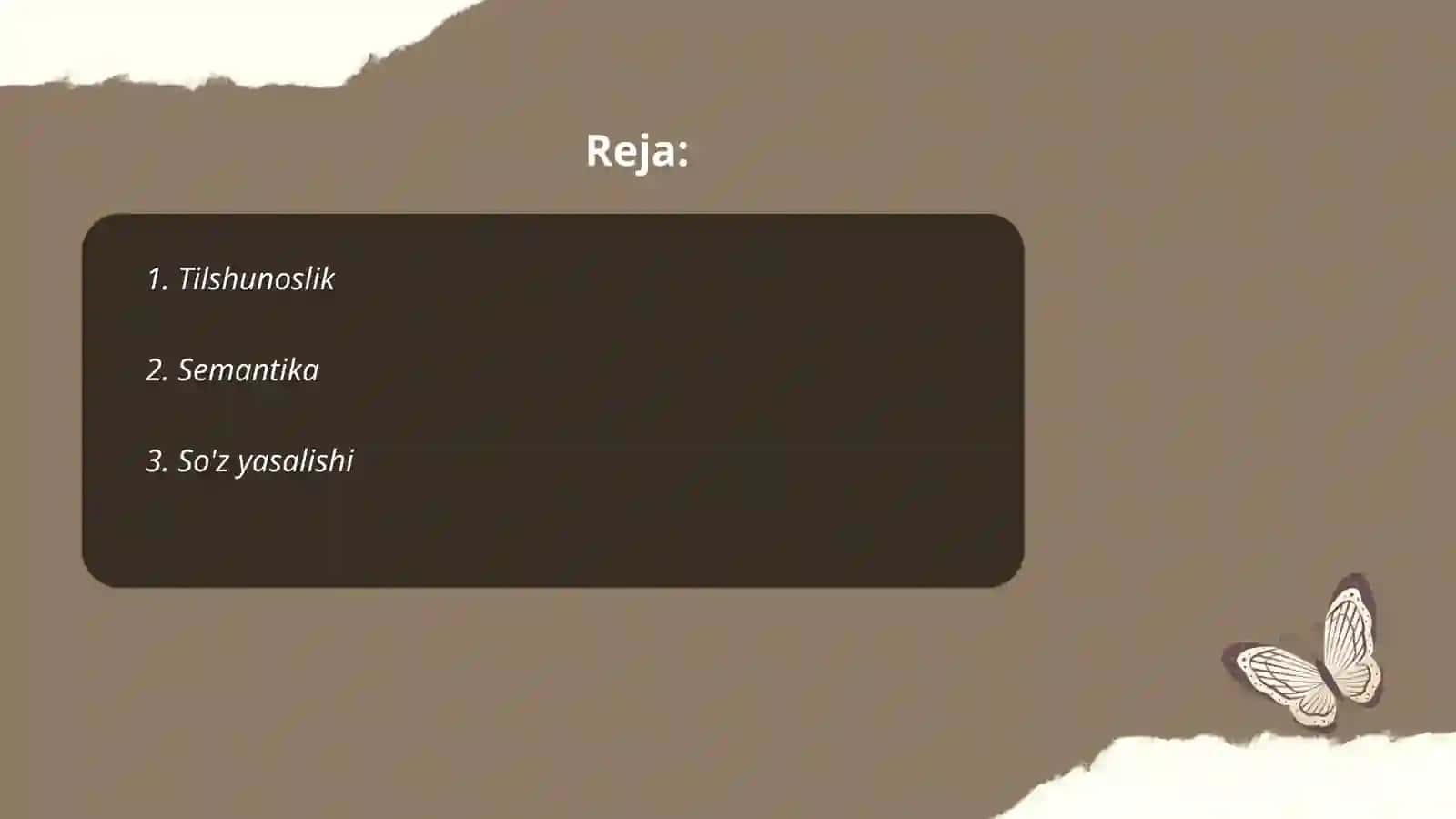 Til va terminalogiya 2