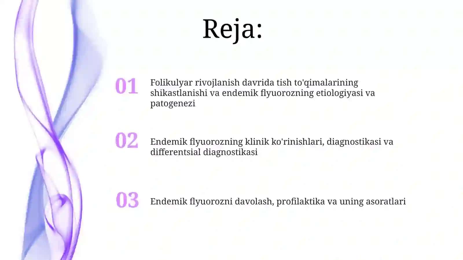 Endemik flyuorozning asoratlari 2