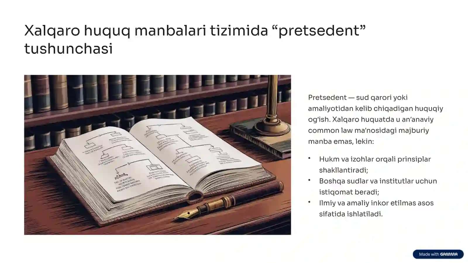 Xalqaro sud pretsedentlarining normativ ahamiyati 2