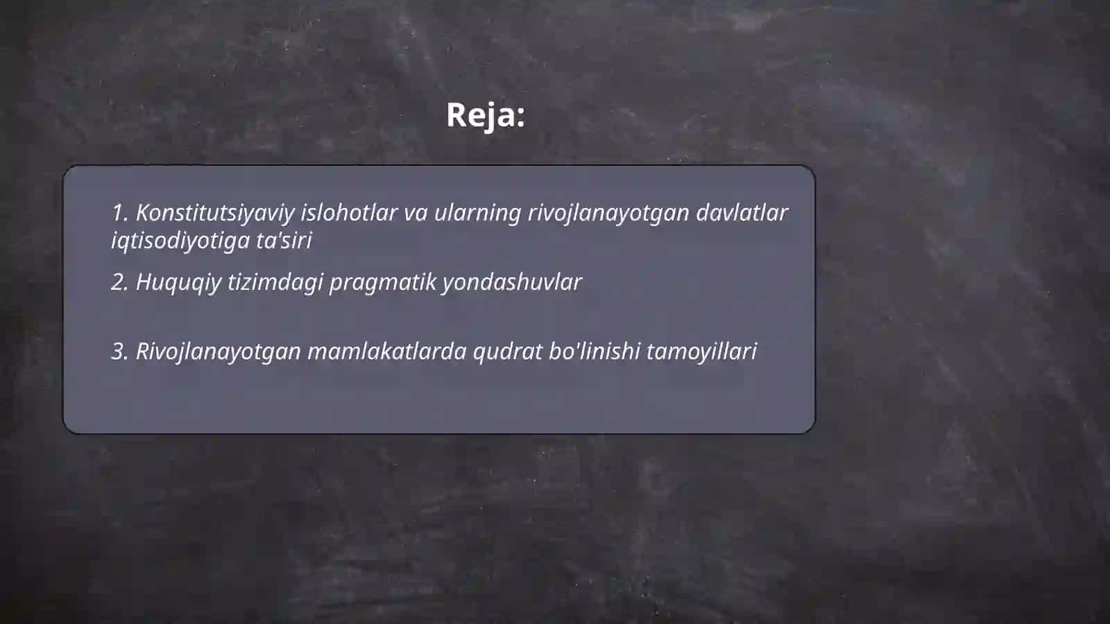 Konstitutsiyalari va ulardagi pragmatizm 2