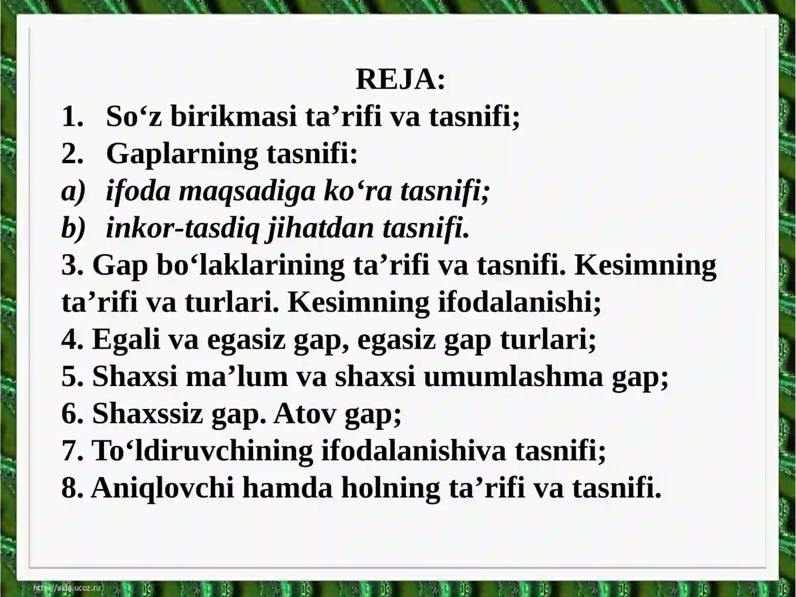 So‘zbirikmasi sintaksisi 2