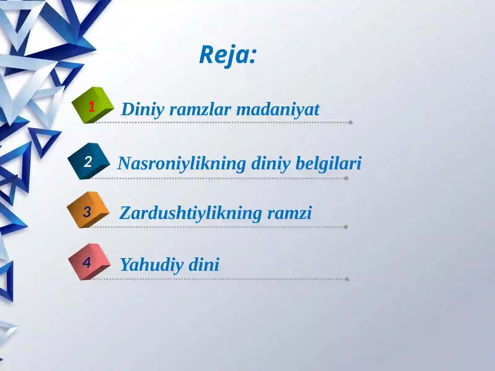 DINIY RAMZLARNING ZAMONAVIY TALQINLARI 2