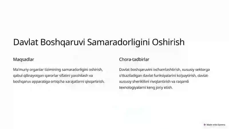 Davlat Boshqaruvi Sohalarini Maʼmuriy-Huquqiy Tartibga Solish 2