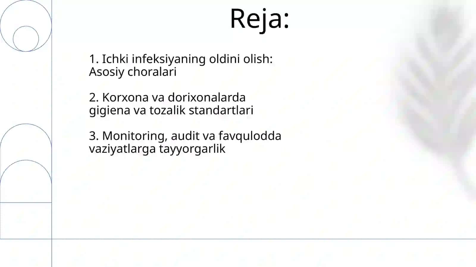 Kimyo-farmatsevtika korxonalari va dorixonalarda ichki infeksiyasini oldini olish chora-tadbirlari 2