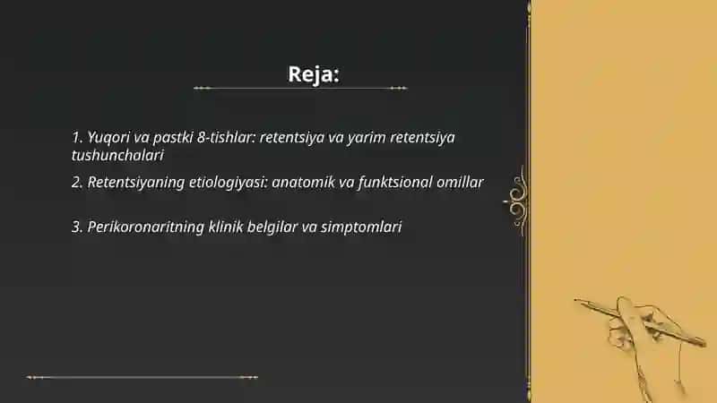 Yuqori va Pastki 8-Tishlar Retentsiya 2