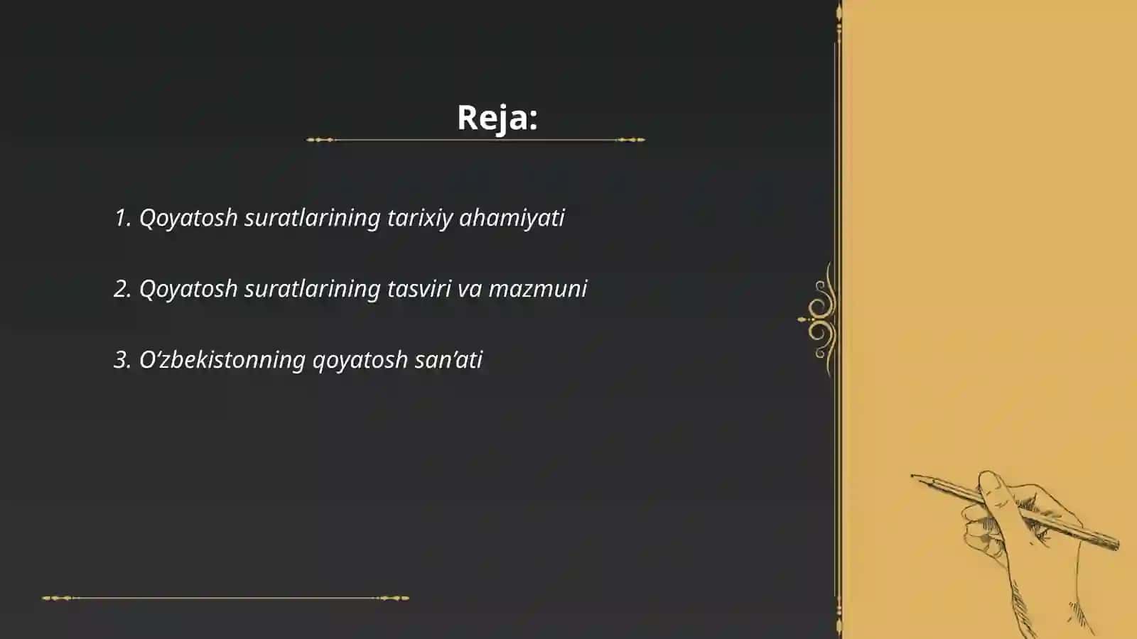 Qoyatosh suratlari hamda uni oʻrganilishi 2