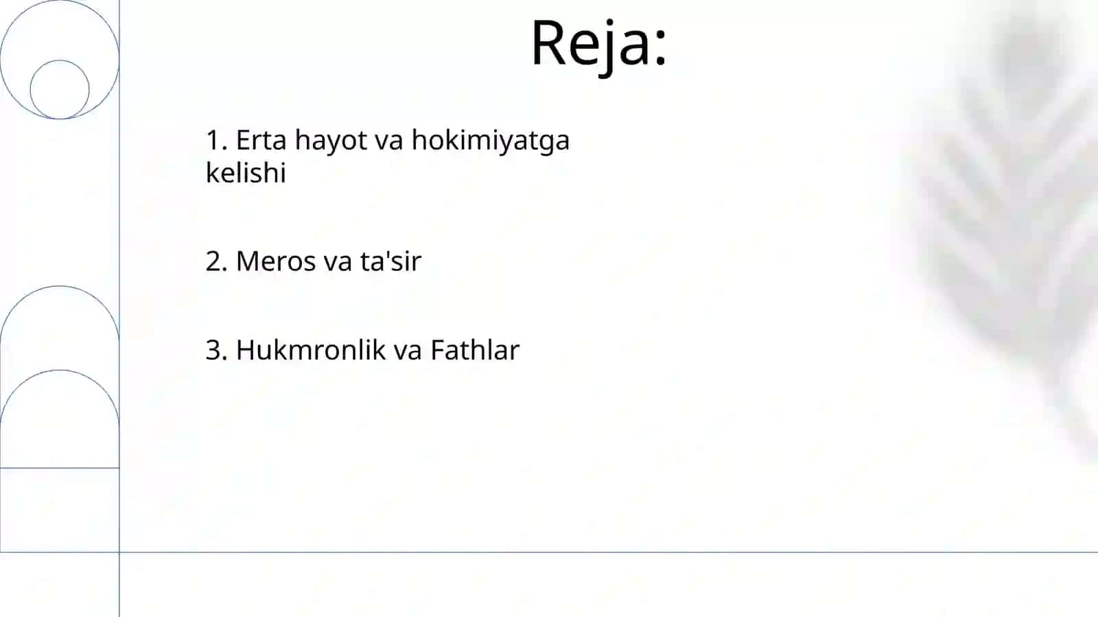 Amir Temur hayoti haqida 2