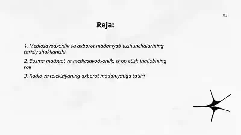 Mediasavodxonlik va axborot madaniyatining tarixiy evolyutsiyasi 2