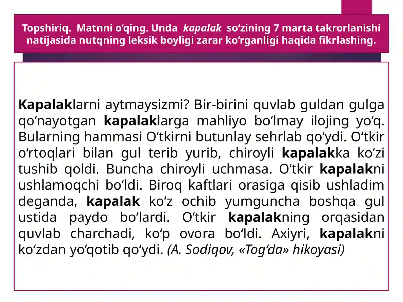 NUTQNING BOYLIGINITA’MINLOVCHI VOSITALAR 2