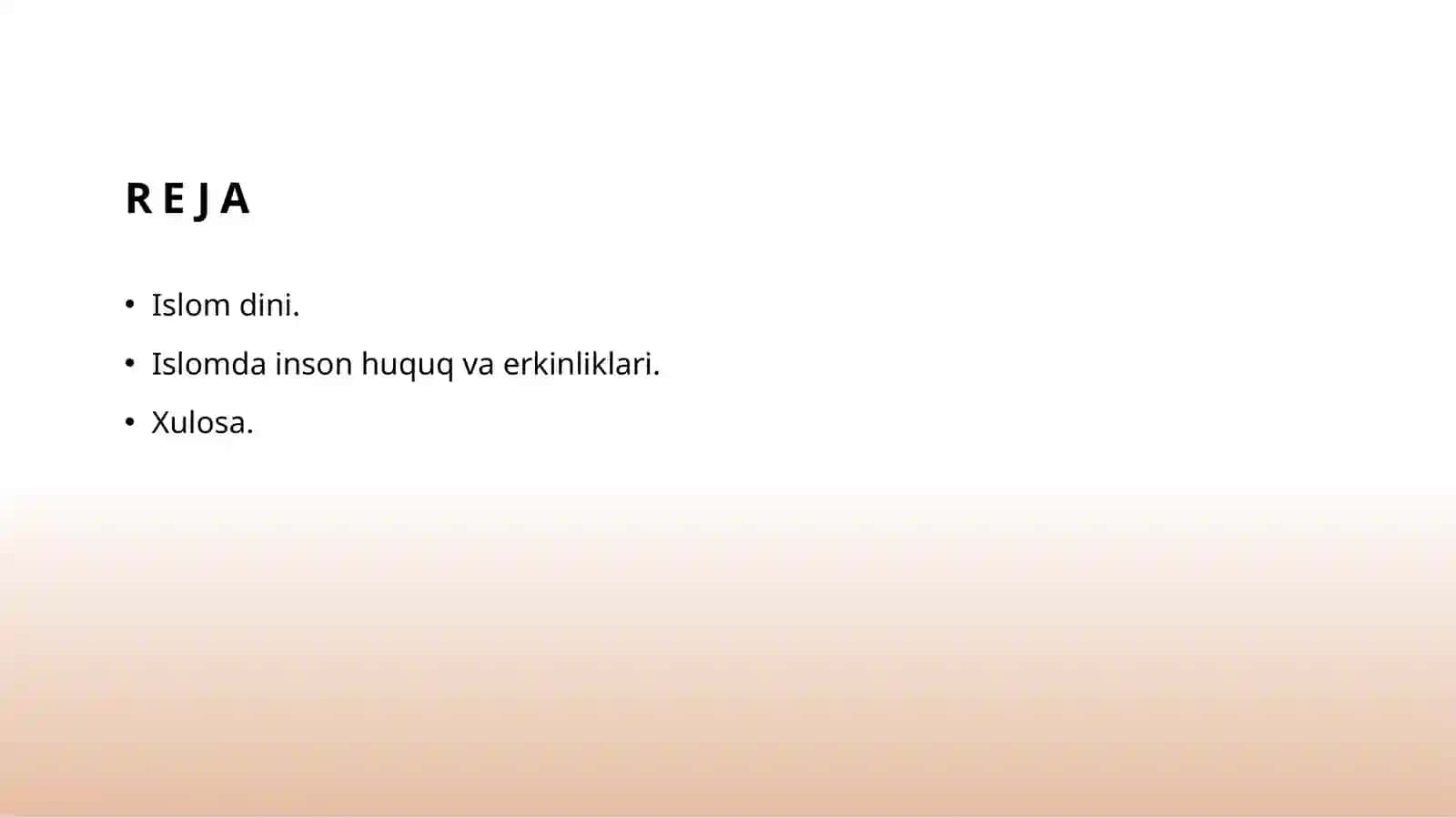 Islomda inson erkinliklarini taminlashning oʻziga xos jixatlari 2