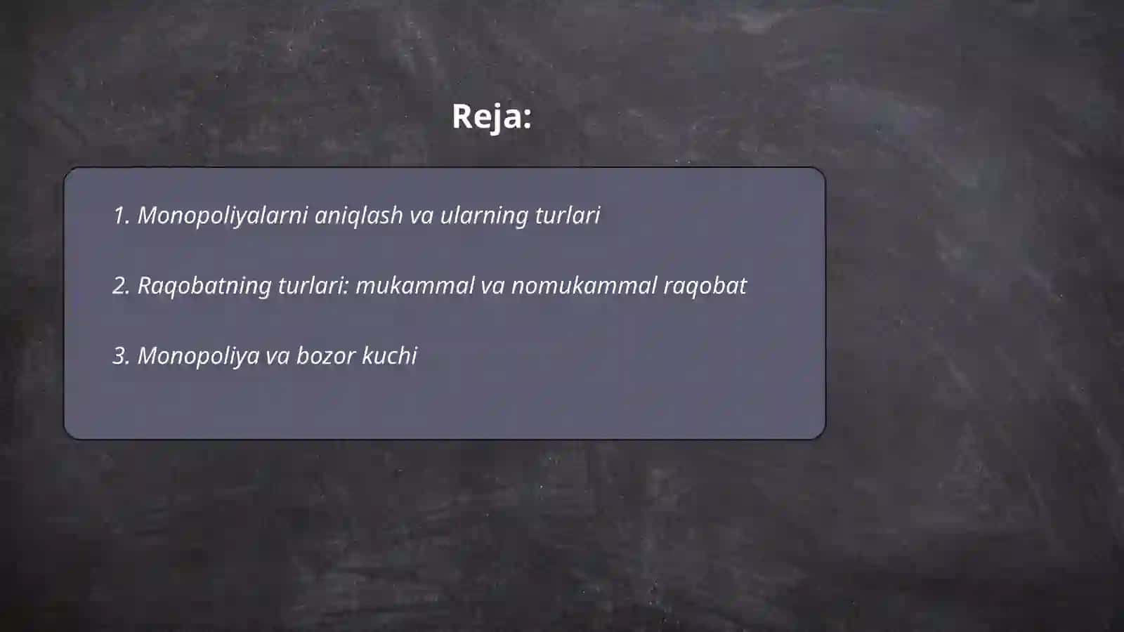 Raqobat va monopoliya 2