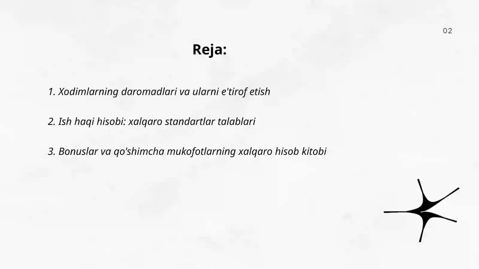 Xodimlarning daromadlari Buxgalteriya- xisobiningxalqaro standartlari tog'risida 2
