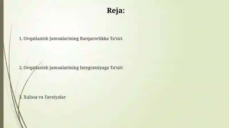 Dinning jamiyat integratsiyasi va barqarorligiga ta'siri 2