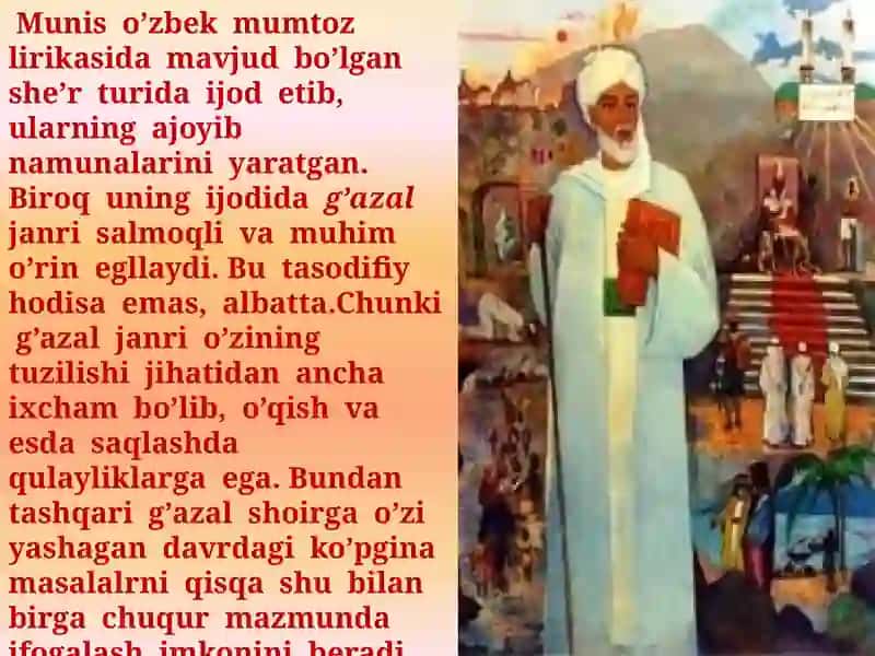 Munis va Ogahiy she'riyati tahlili 2
