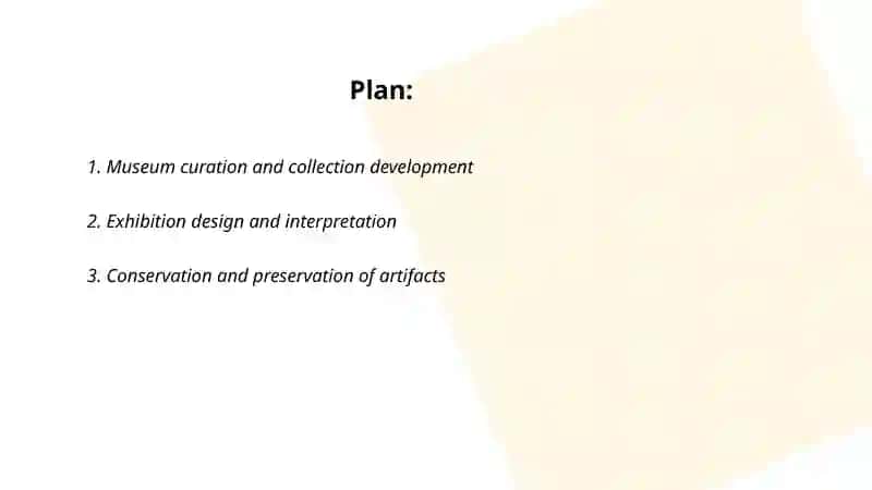 Museum Curation and Collection Development 2