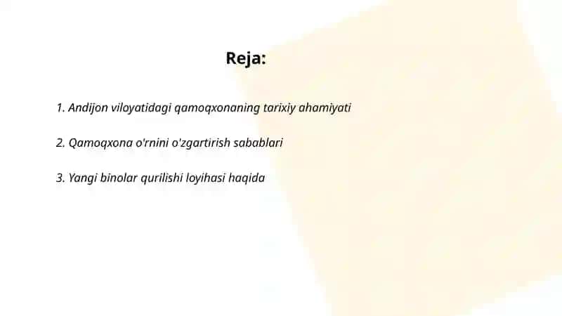 Andijon viloyatidagi qamoqxonaning tarixiy ahamiyati 2