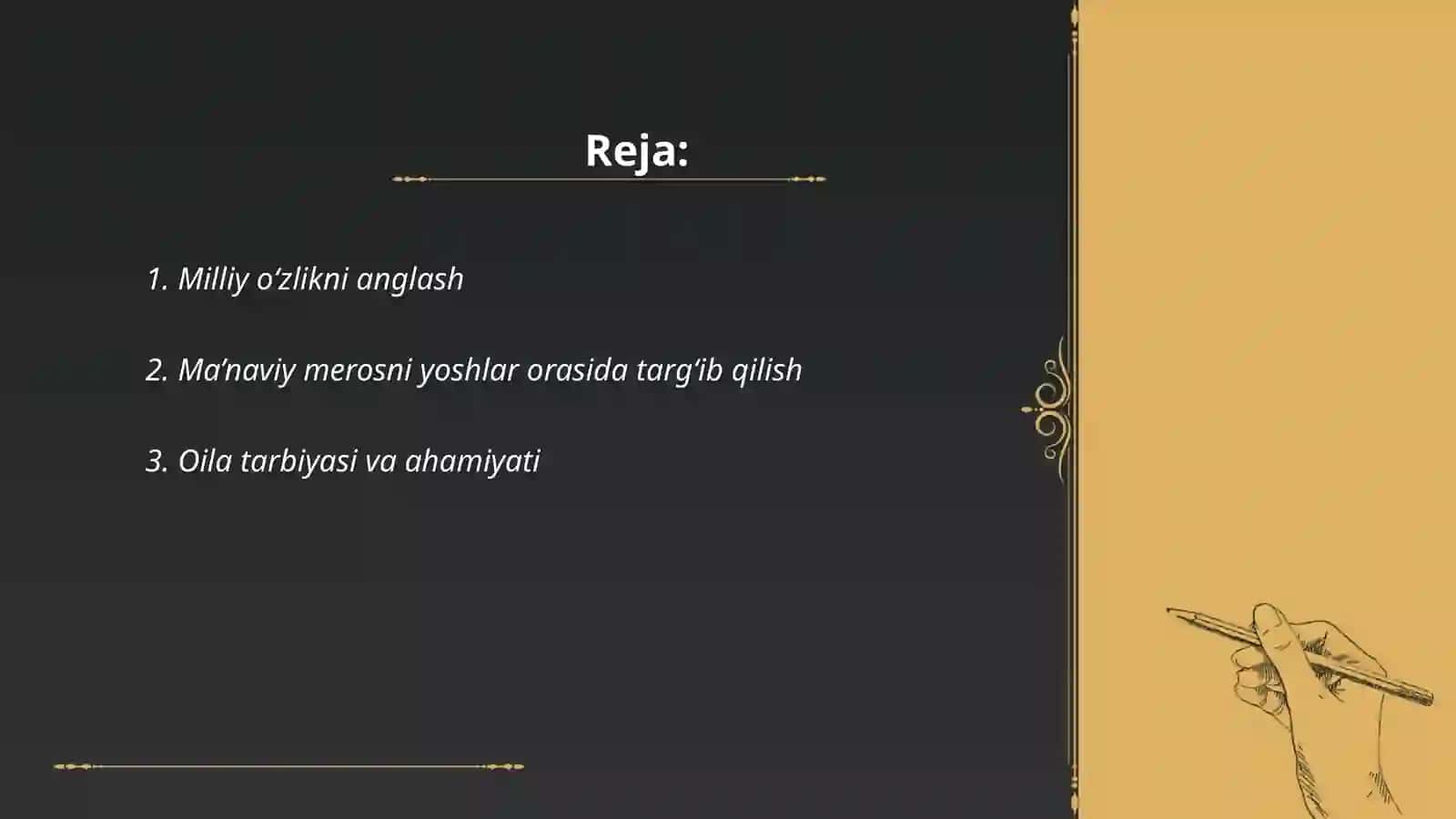 Yangi O‘zbekistonda amalga oshirilayotgan ma’naviy o‘zgarishlar 2