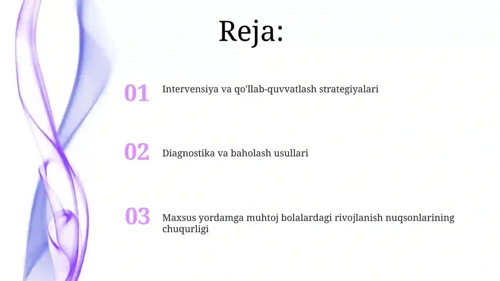 Maxsus yordamga muhtoj bolalardagi rivojlanish nuqsonlarining chuqurligi 2