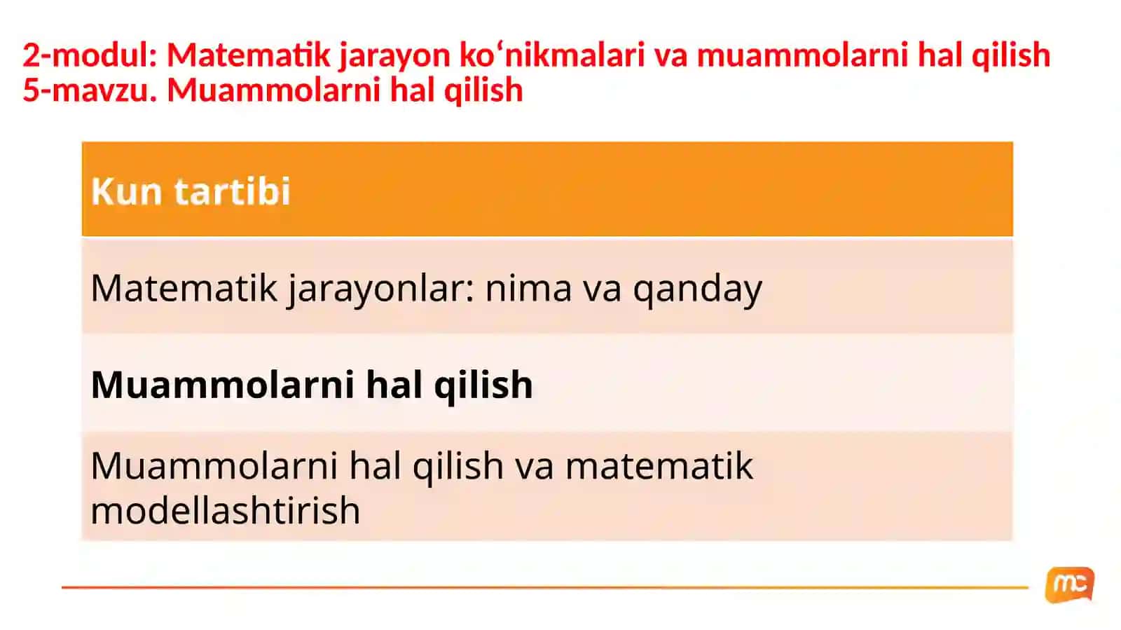 PISA kompetensiyalarini shakllantirish orqali o‘quvchilarning matematik savodxonligini oshirish 2