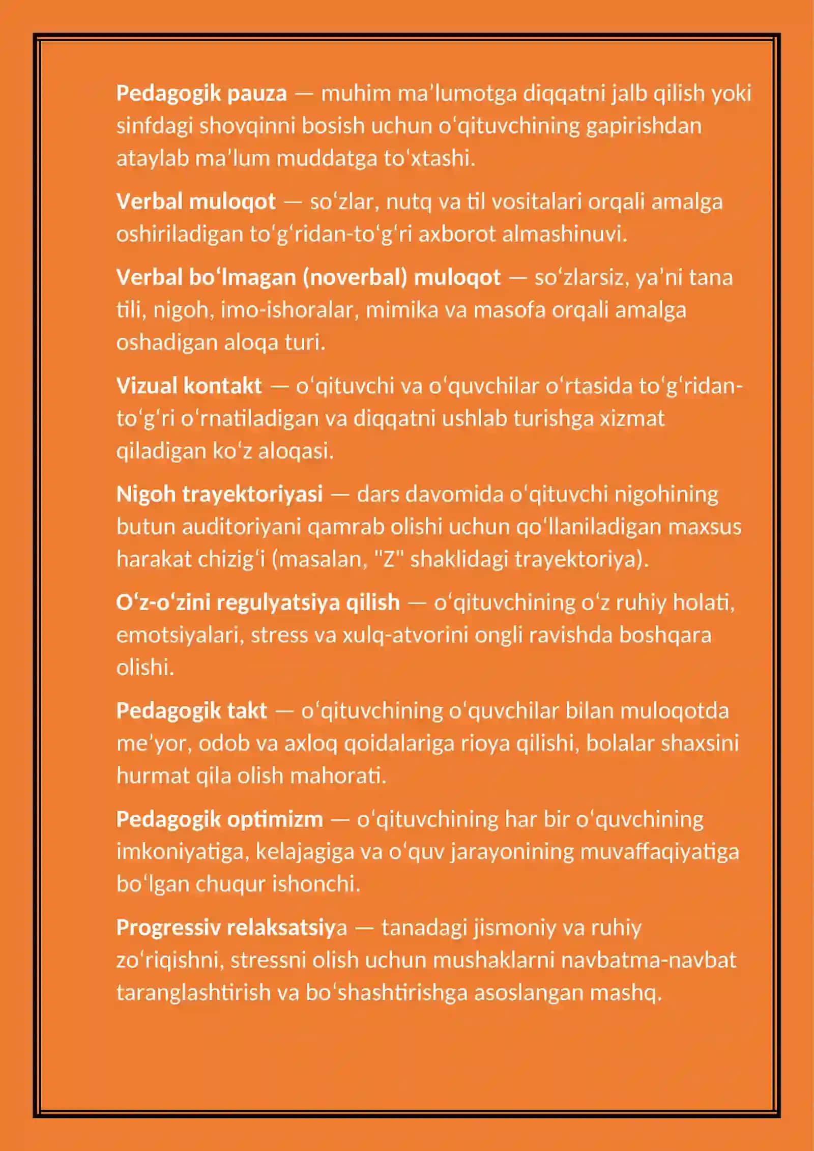 pedagogik texnalogiyalar atamalar 2