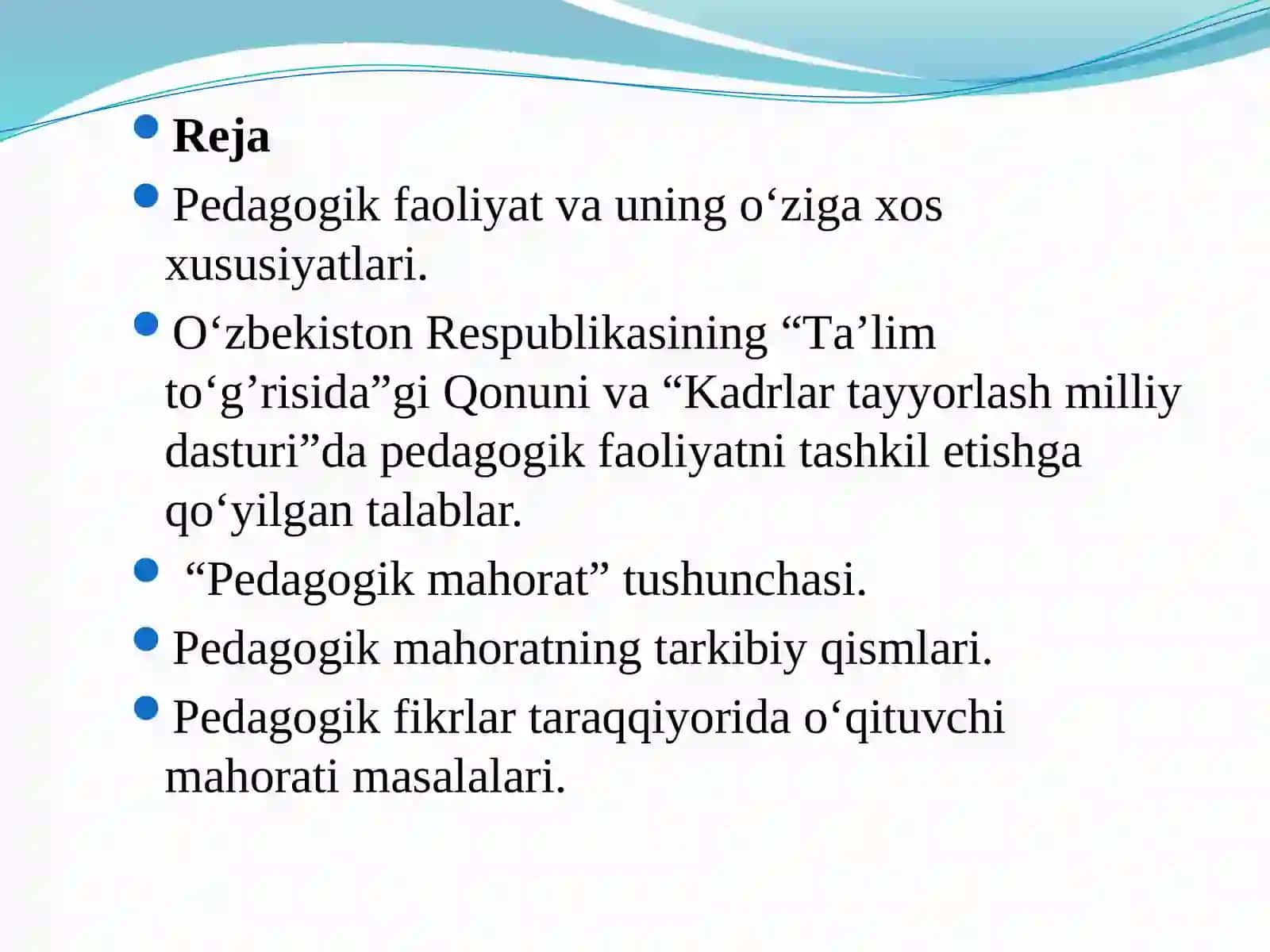 Pedagogik fikr tarixi va maktab amaliyotida o‘qituvchi mahorati masalalari 2