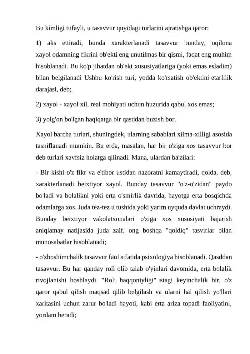 XAYOL TURLARI TASAVVUR HAYOL 2
