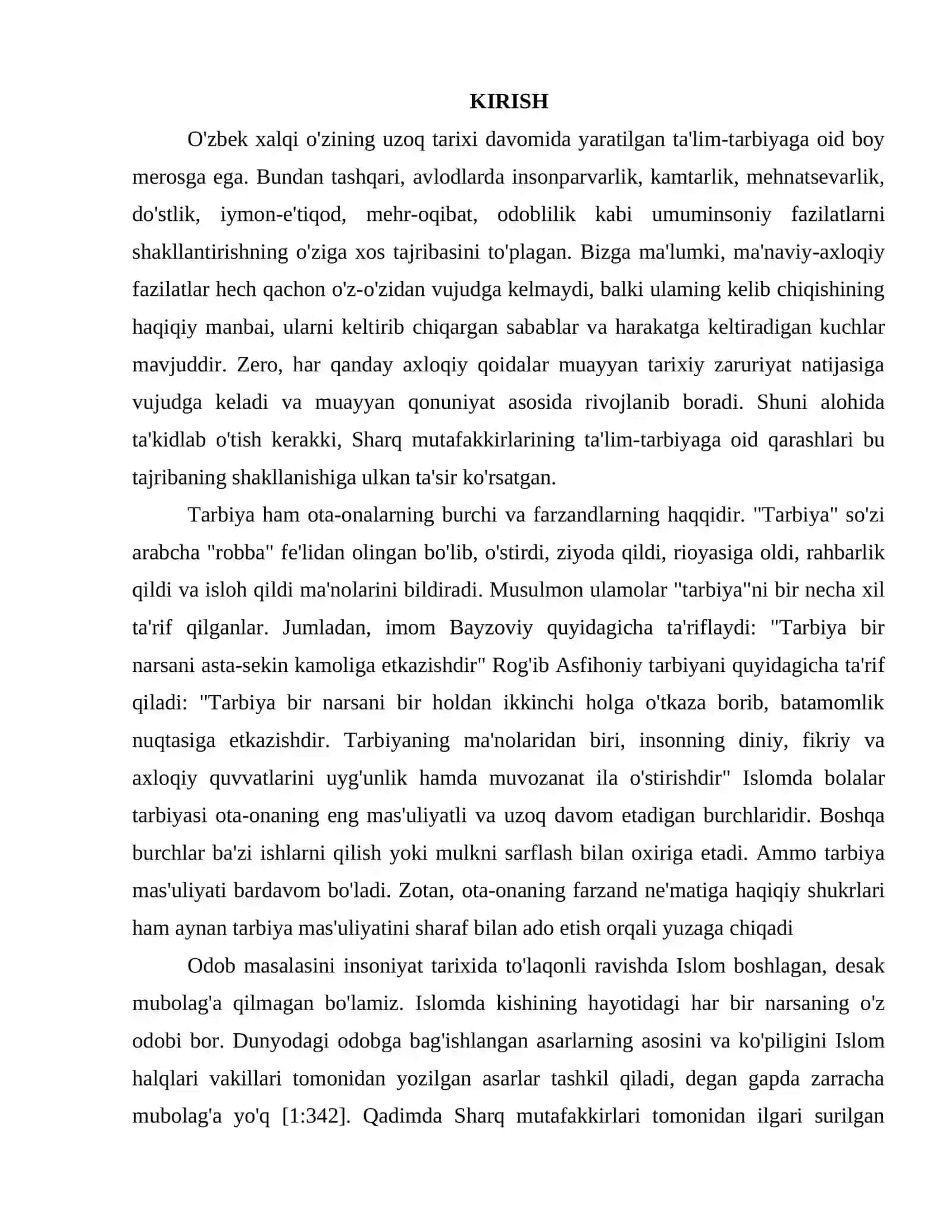 UMUMTA’LIM MAKTABLARIDA IMOM BUXORIY HADISLARINI O‘RGANISHNING AHAMIYATI 2