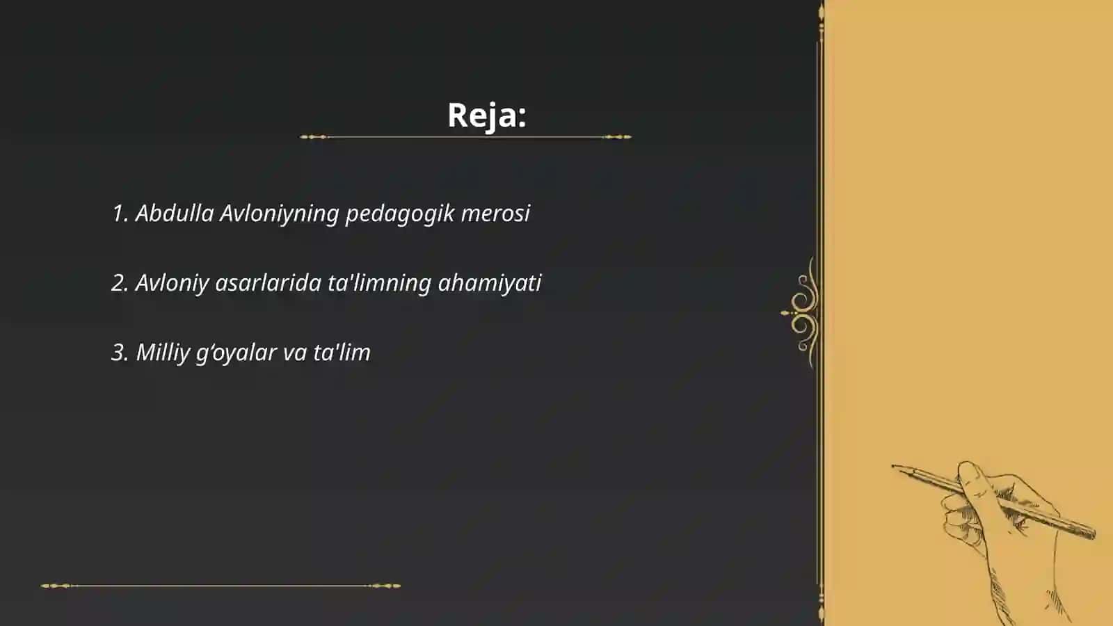 Abdulla Avloniy ning asarlaridagi pedagogik g'oyalari 2