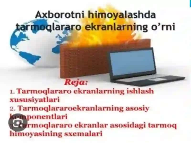Axborotni himoyalashda tarmoqlararo ekranning o'rni 2