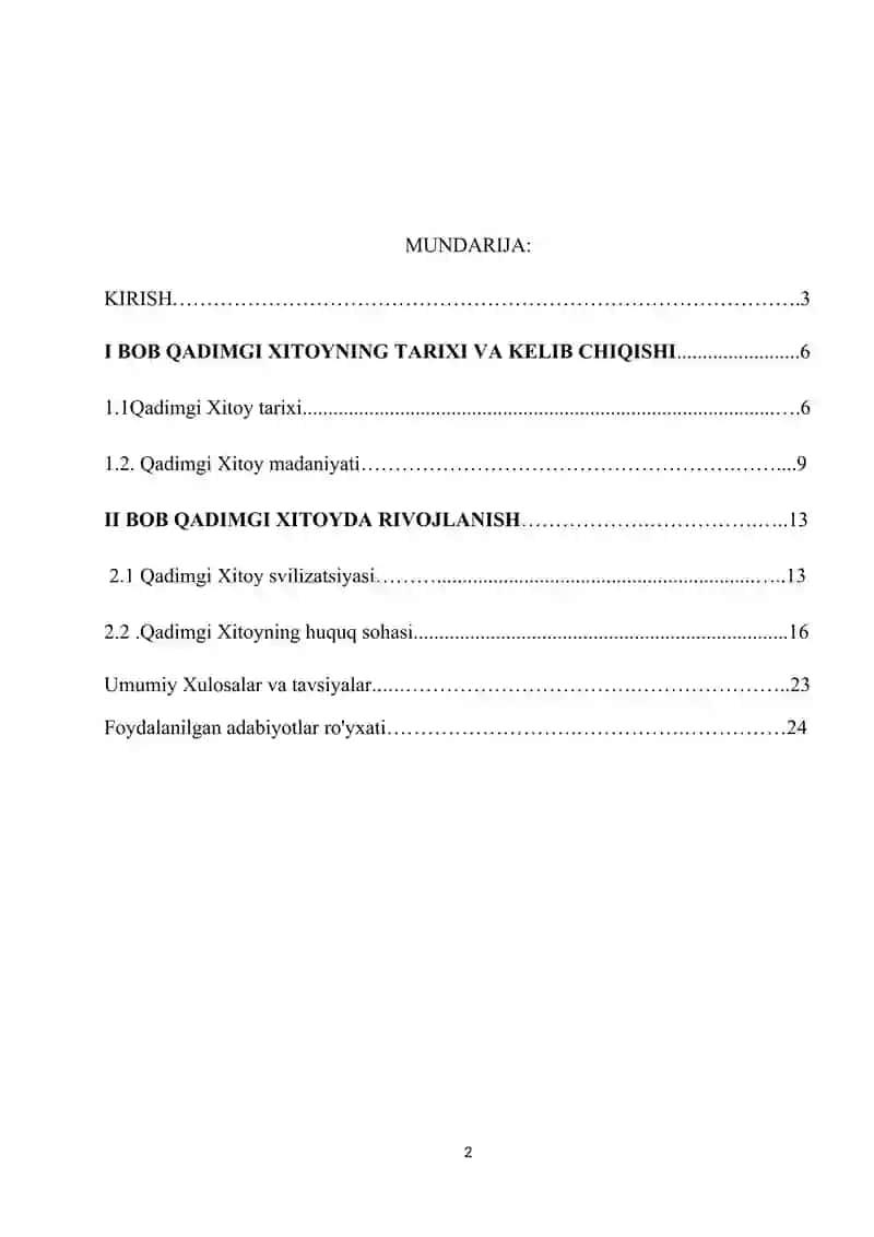 Qadimgi Xitoy 2
