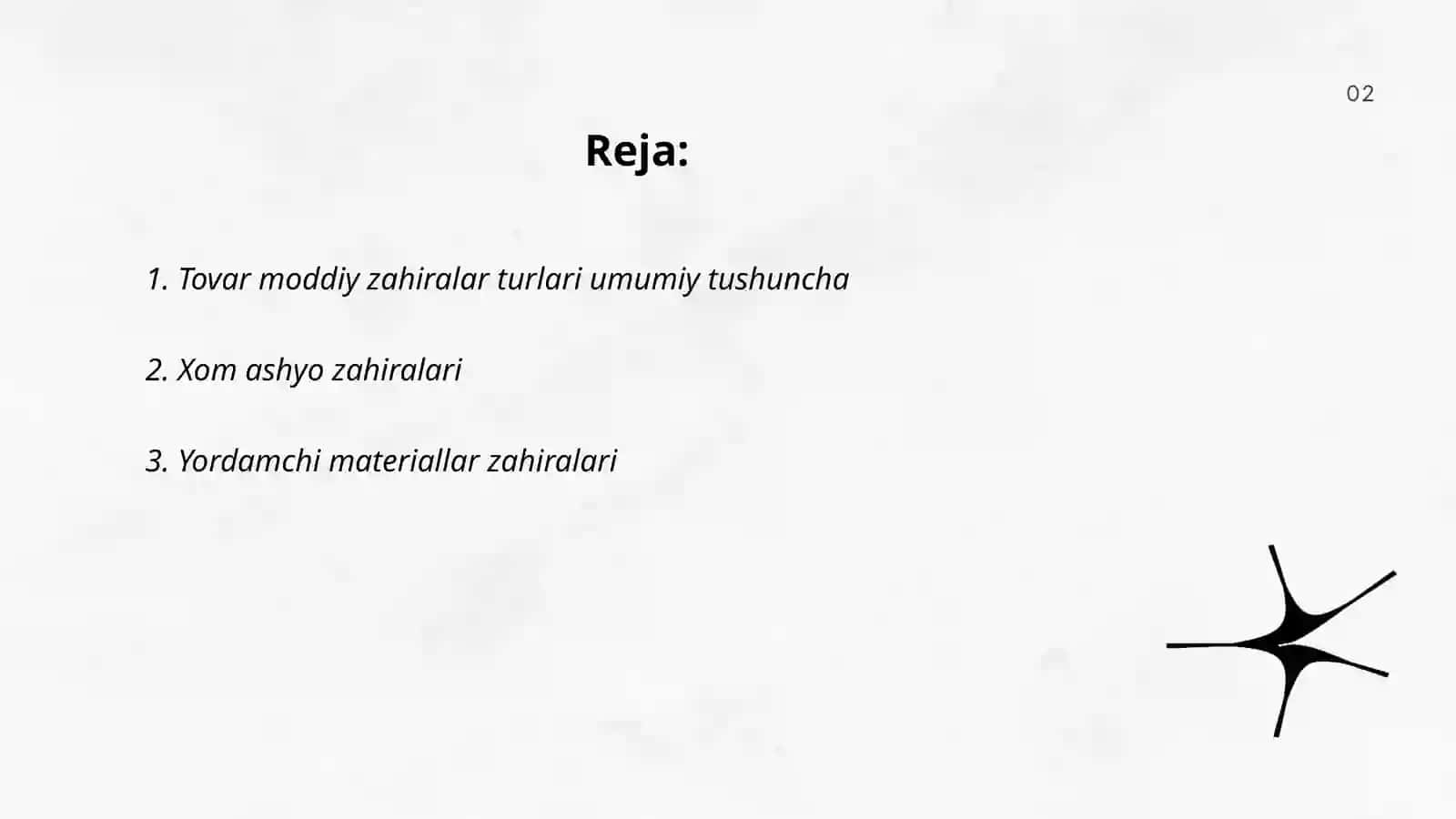 Tovar moddiy zahiralar turlari 2