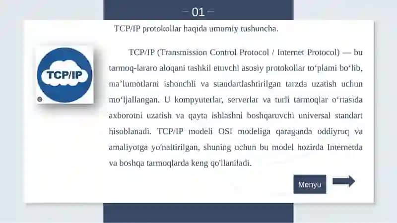 TCP/IP protokollarsteki 2