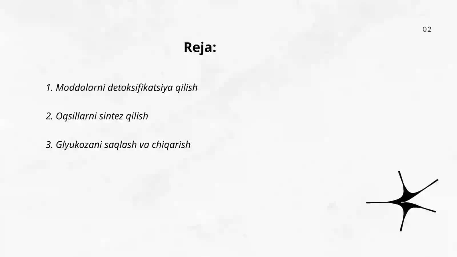 Organimzda jigarning funksiyalari 2