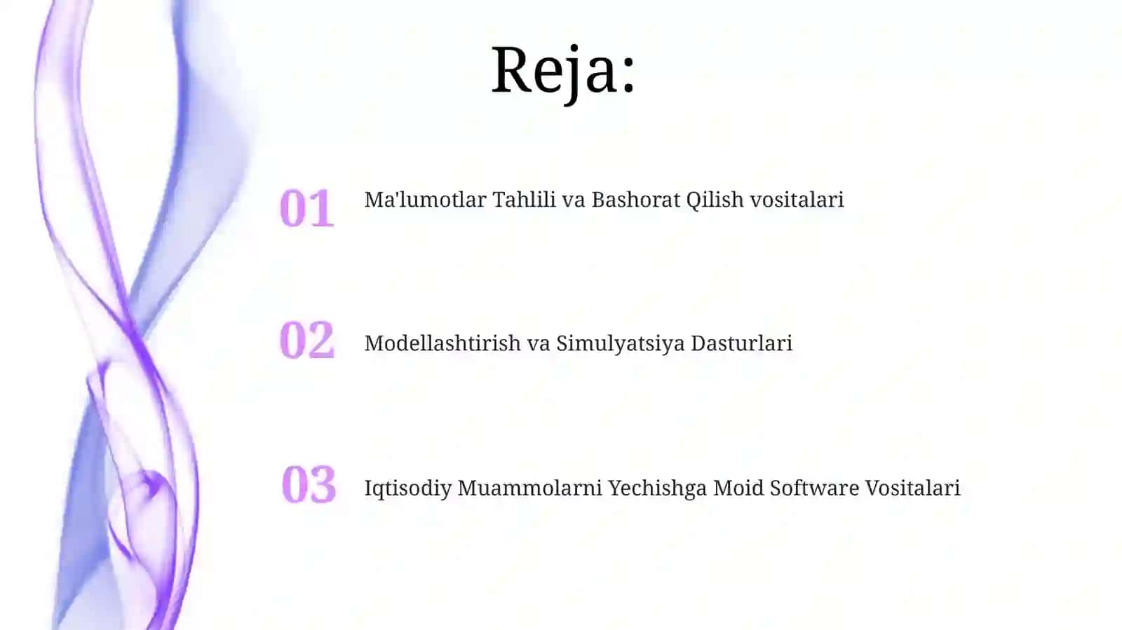 Iqtisodiy Muammolarni Yechishga Moid Software Vositalari 2
