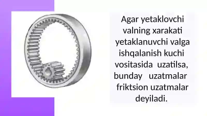Friktsion uzatmalarining asosiy turlari 2