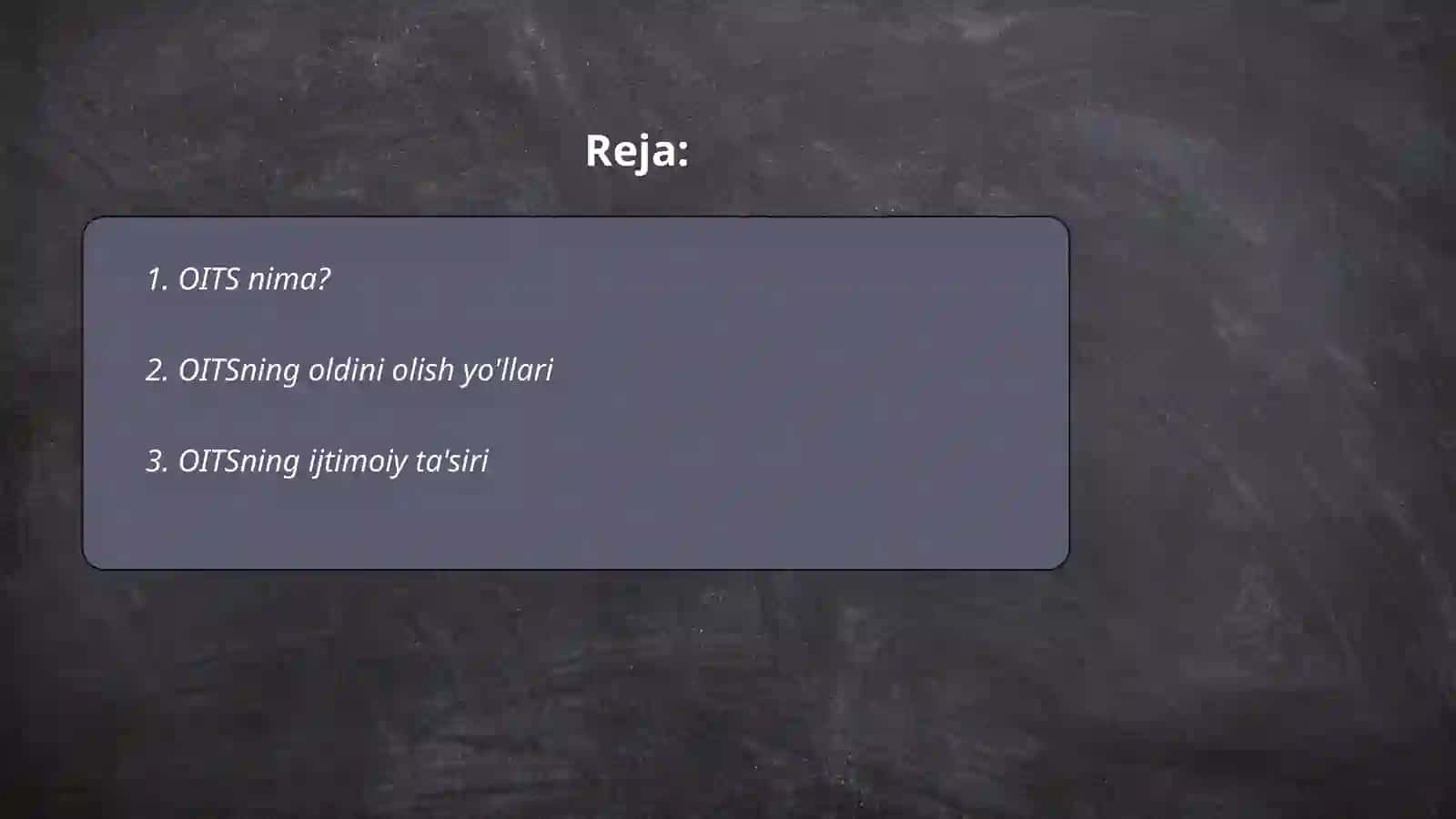 OITS (Ochiq Internet Tarmoq Servisi) 2