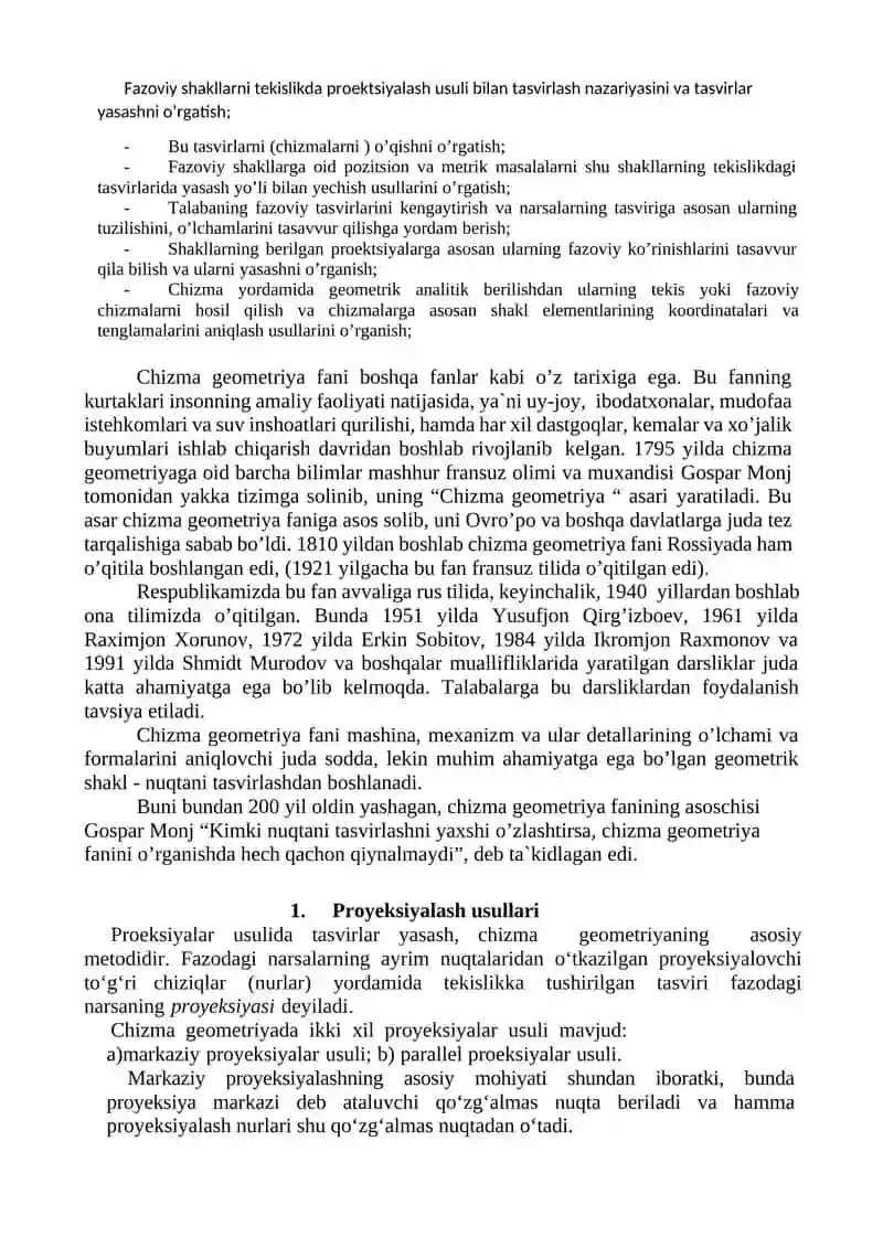 Chizma geometriya 2