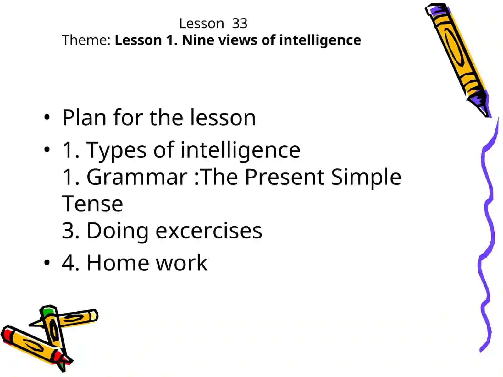 English for the 1styear students 2