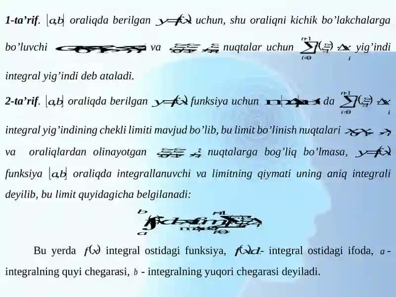 ANIQ INTEGRAL 2